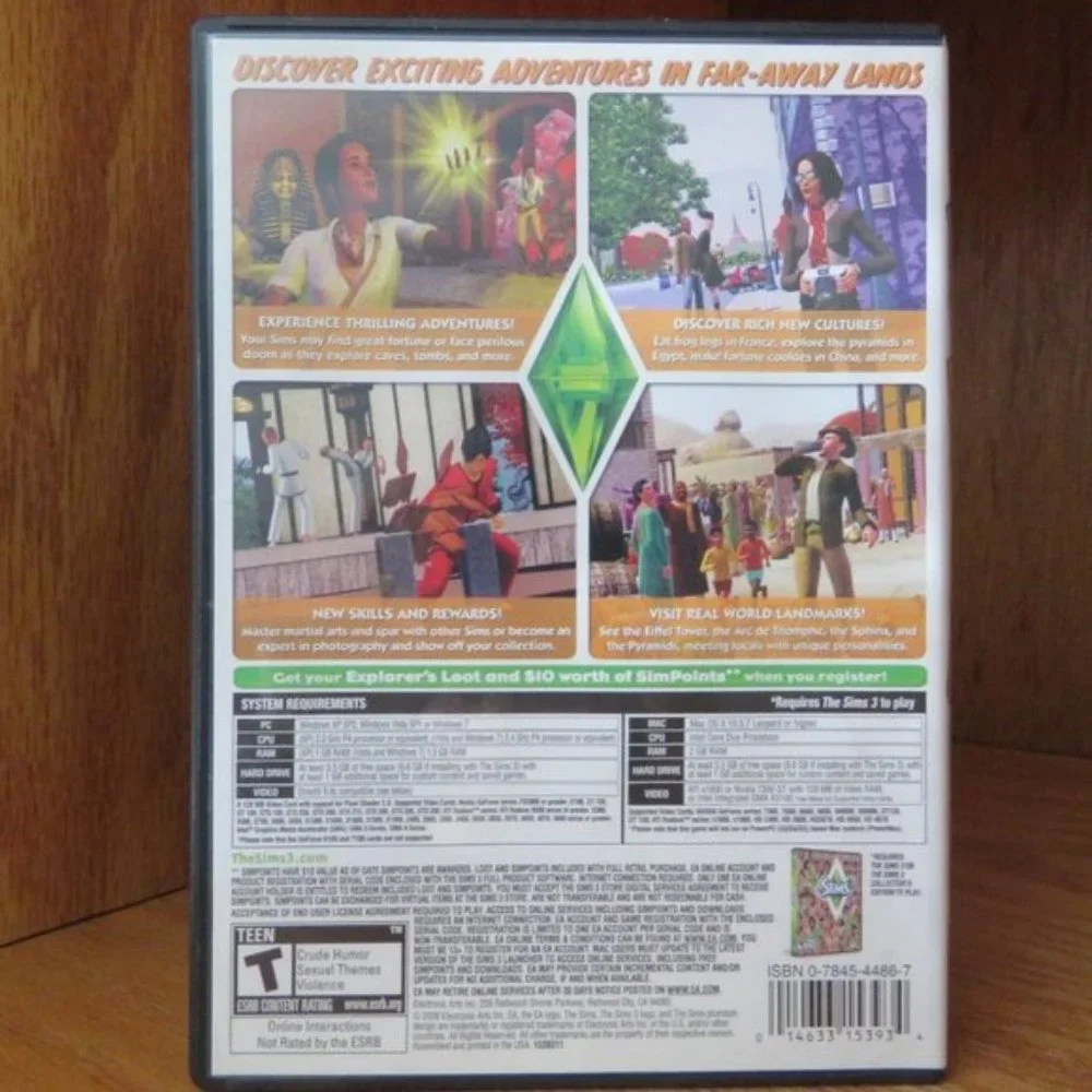 The Sims 3 Lot of Four Games